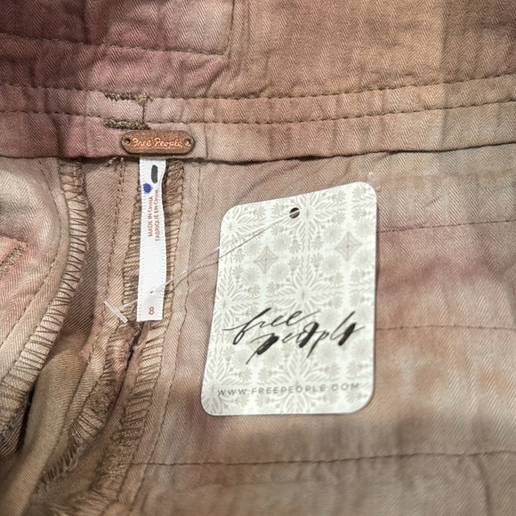 Free People Dream Bigger Low Slung Straight Pants Size 8 - Picture 5 of 6